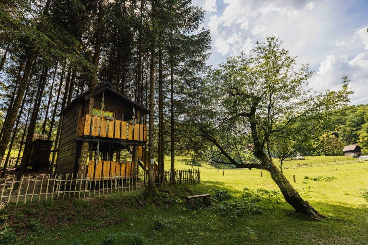 Treehouse Kupari Nacionalni Park Risnjak Cabar ภายนอก รูปภาพ
